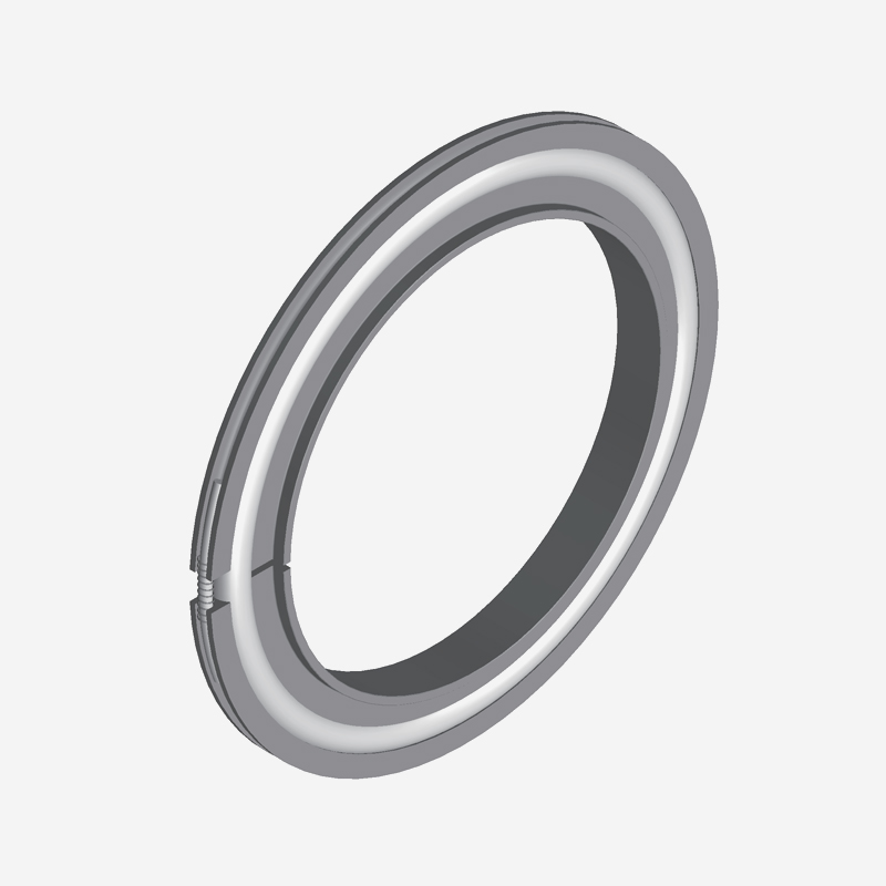带外环和 NBR O 形圈的 ISO 定心环
